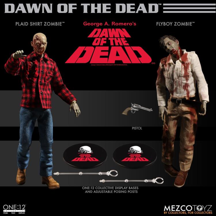 Pedido Figuras Dawn of The Dead Box Set - One:12 Collective marca Mezco Toyz escala pequeña 1/12