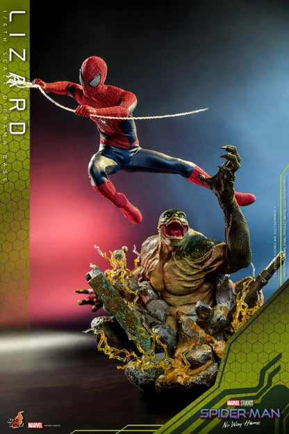 Preventa Base Diorama Lizard - Spider-Man: No Way Home marca Hot Toys ACS013 escala 1/6