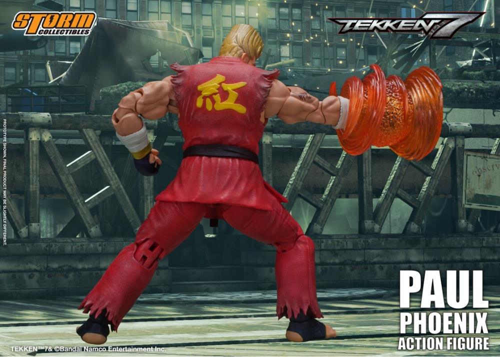 Pedido Figura Paul Phoenix - Tekken 7 marca Storm Collectibles escala pequeña 1/12