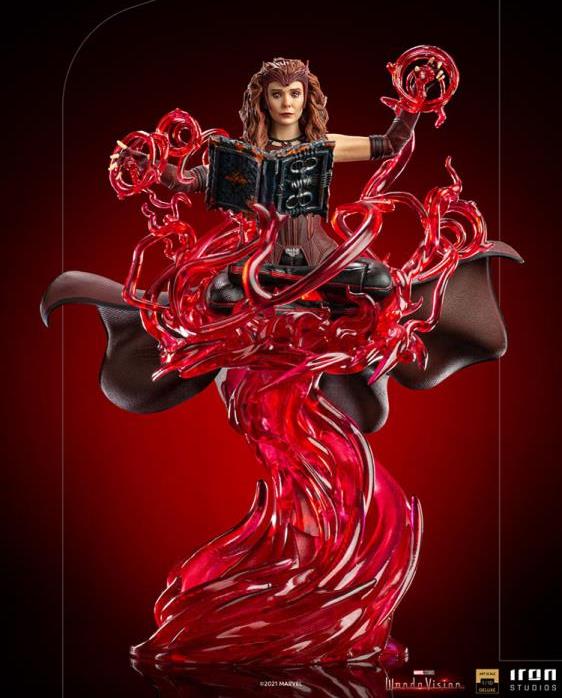 Pedido Estatua Scarlet Witch Deluxe - WandaVision marca Iron Studios escala de arte 1/10