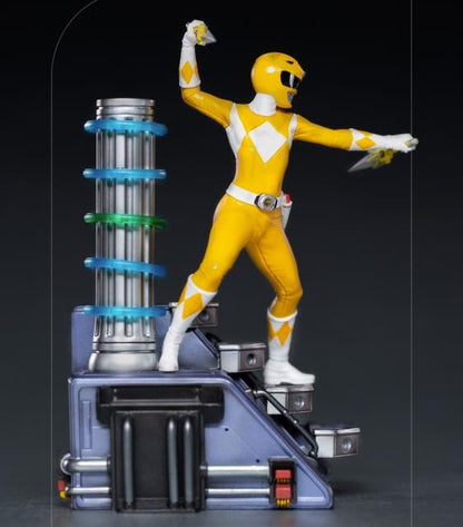 Pedido Estatua Yellow Ranger - Mighty Morphin Power Rangers - Battle Diorama Series (BDS) - marca Iron Studios escala de arte 1/10