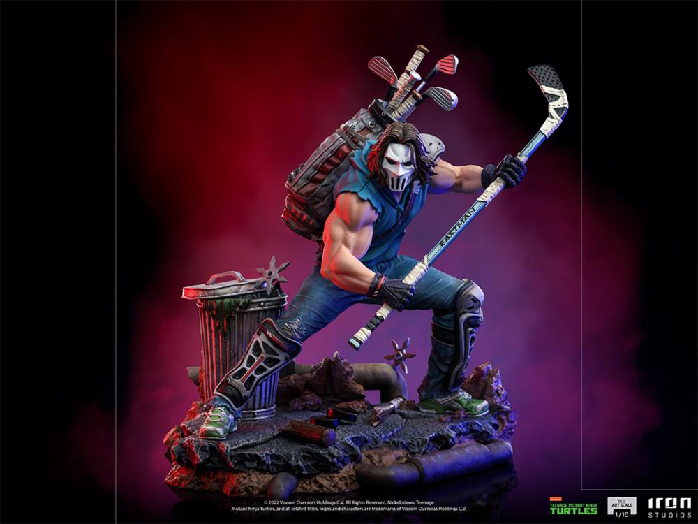 Pedido Estatua Casey Jones - TMNT - Battle Diorama Series (BDS) - marca Iron Studios escala de arte 1/10