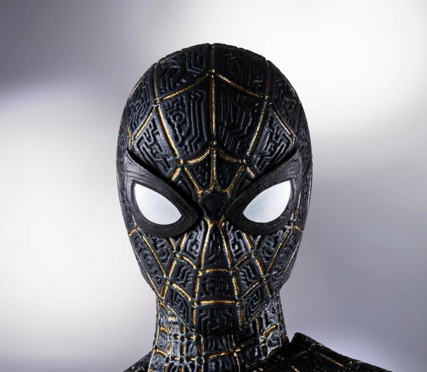 Pedido Figura Spider-Man (Black & Gold Suit) - Spider-Man: No Way Home - S.H.Figuarts marca Bandai Spirits escala pequeña 1/12