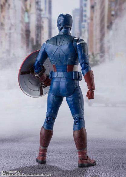 Pedido Figura Captain America - The Avengers: Avengers Assemble Edition - S.H.Figuarts marca Bandai Spirits escala pequeña 1/12