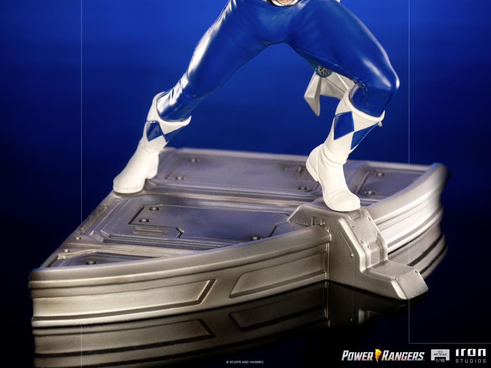 Pedido Estatua Blue Ranger - Mighty Morphin Power Rangers - Battle Diorama Series (BDS) - marca Iron Studios escala de arte 1/10