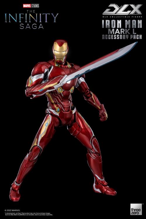 Pedido Set de Accesorios para el DLX Iron Man Mark L 50 - Avengers: Infinity Saga marca Threezero 3Z0362 escala pequeña 1/12