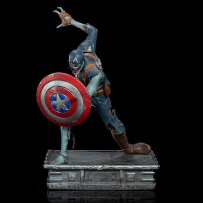 Pedido Estatua Zombie Captain America - Marvel What If...? - marca Iron Studios escala de arte 1/10