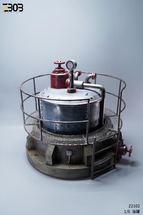 Pedido Diorama Oil Tank / Tanque de aceite marca ZBobToys escala 1/6