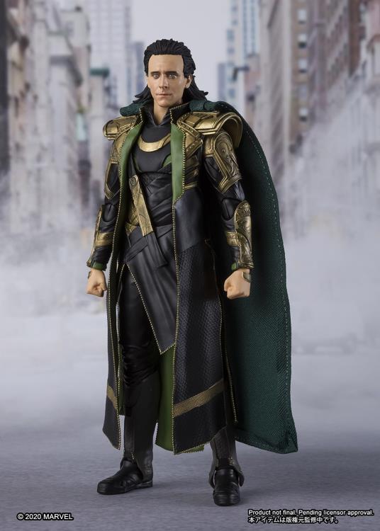 Pedido Figura Loki - The Avengers - S.H.Figuarts marca Bandai Spirits escala pequeña 1/12