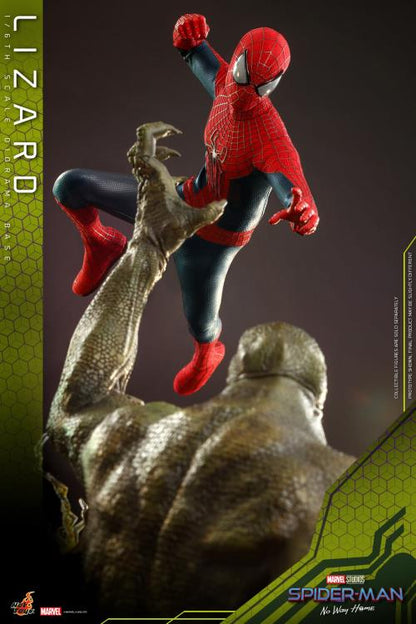 Preventa Base Diorama Lizard - Spider-Man: No Way Home marca Hot Toys ACS013 escala 1/6