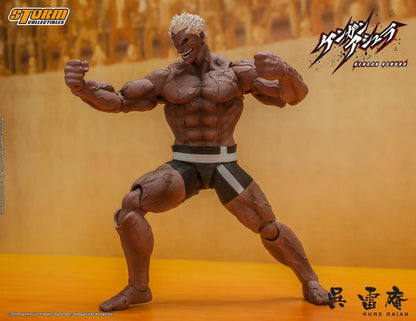 Pedido Figura Kure Raian - Kengan Ashura marca Storm Collectibles SYKA02 escala pequeña 1/12