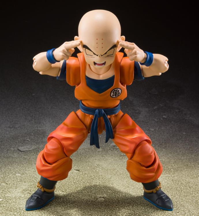 Pedido Figura Krillin (Earth's Strongest Man) - Dragon Ball Z - S.H.Figuarts marca Bandai Spirits escala pequeña 1/12