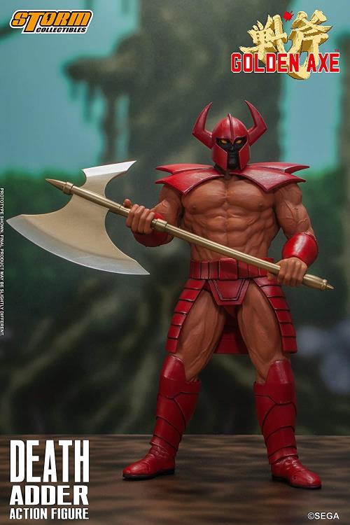 Pedido Figura Death Adder - Golden Axe marca Storm Collectibles escala pequeña 1/12