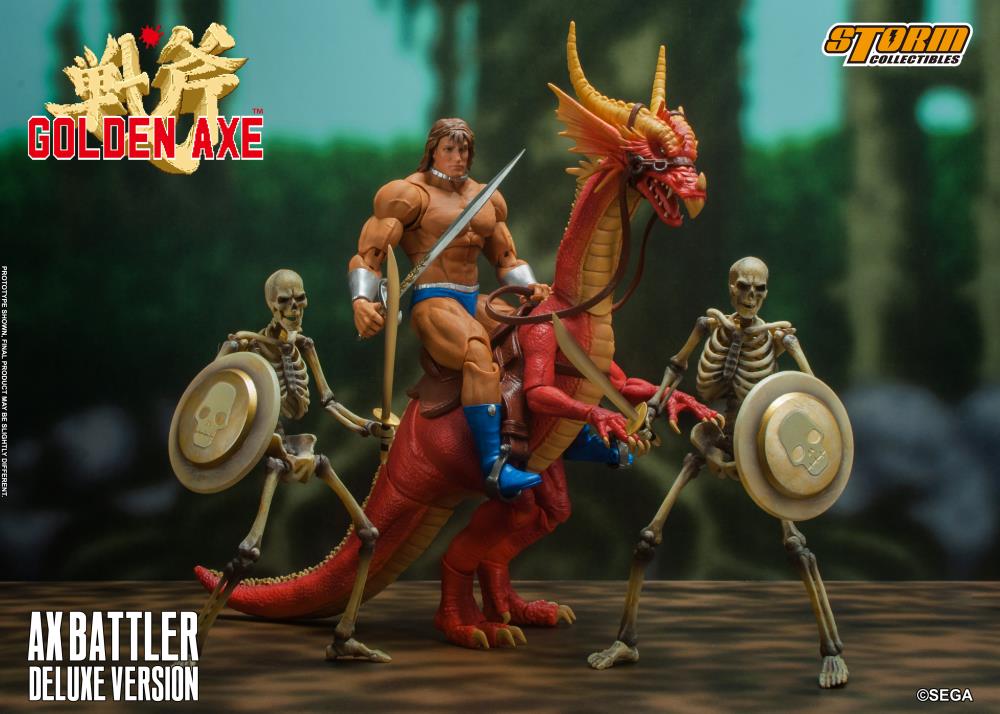 Pedido Figuras Ax Battler (Deluxe Version) Exclusiva - Golden Axe marca Storm Collectibles escala pequeña 1/12