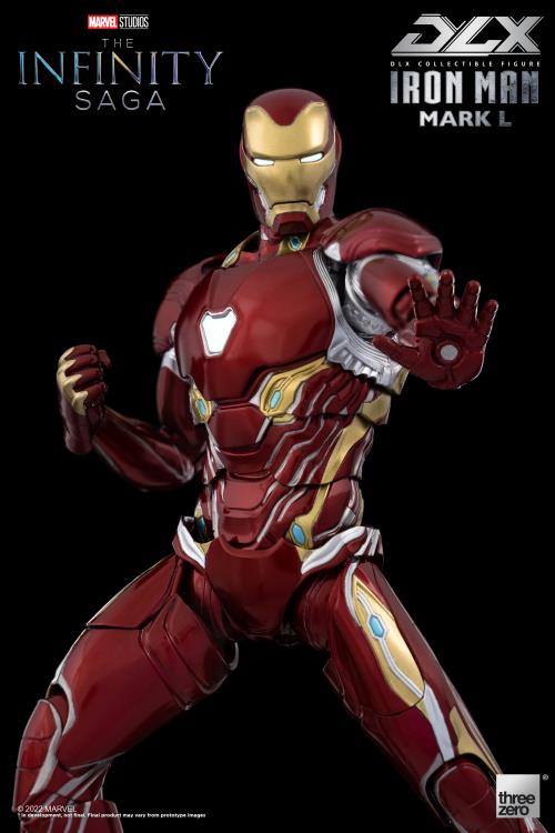 Pedido Figura DLX Iron Man Mark L (50) - Avengers: Infinity Saga marca Threezero 3Z0249 escala pequeña 1/12