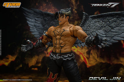 Pedido Figura Devil Jin - Tekken 7 marca Storm Collectibles escala pequeña 1/12