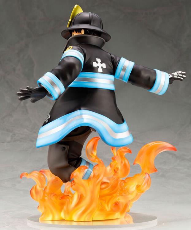 Pedido Estatua Shinra Kusakabe (con bono) - Fire Force - ArtFX J marca Kotobukiya escala 1/8