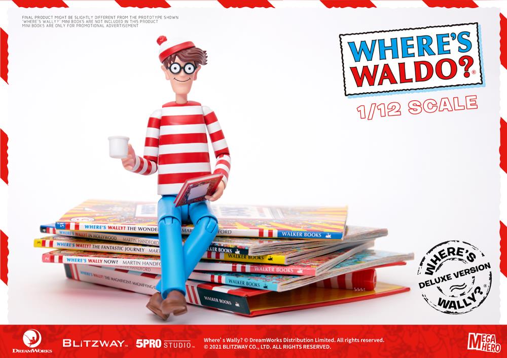 Pedido Figura Waldo (Deluxe version) - Where´s Waldo? marca Blitzway 5PRO-MG-20303 escala pequeña 1/12 (18 cm)