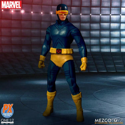 Pedido Figura Cyclops PX Previews Exclusive - Marvel One:12 Collective marca Mezco Toyz 76290 escala pequeña 1/12