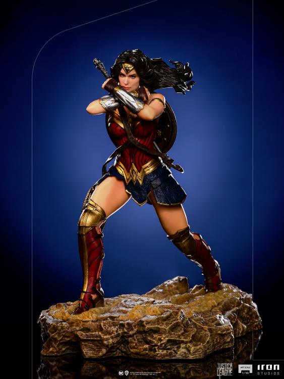 Pedido Estatua Wonder Woman - Zack Snyder's Justice League - Battle Diorama Series (BDS) - marca Iron Studios escala de arte 1/10