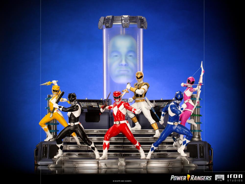 Pedido Estatua Black Ranger - Mighty Morphin Power Rangers - Battle Diorama Series (BDS) - marca Iron Studios escala de arte 1/10