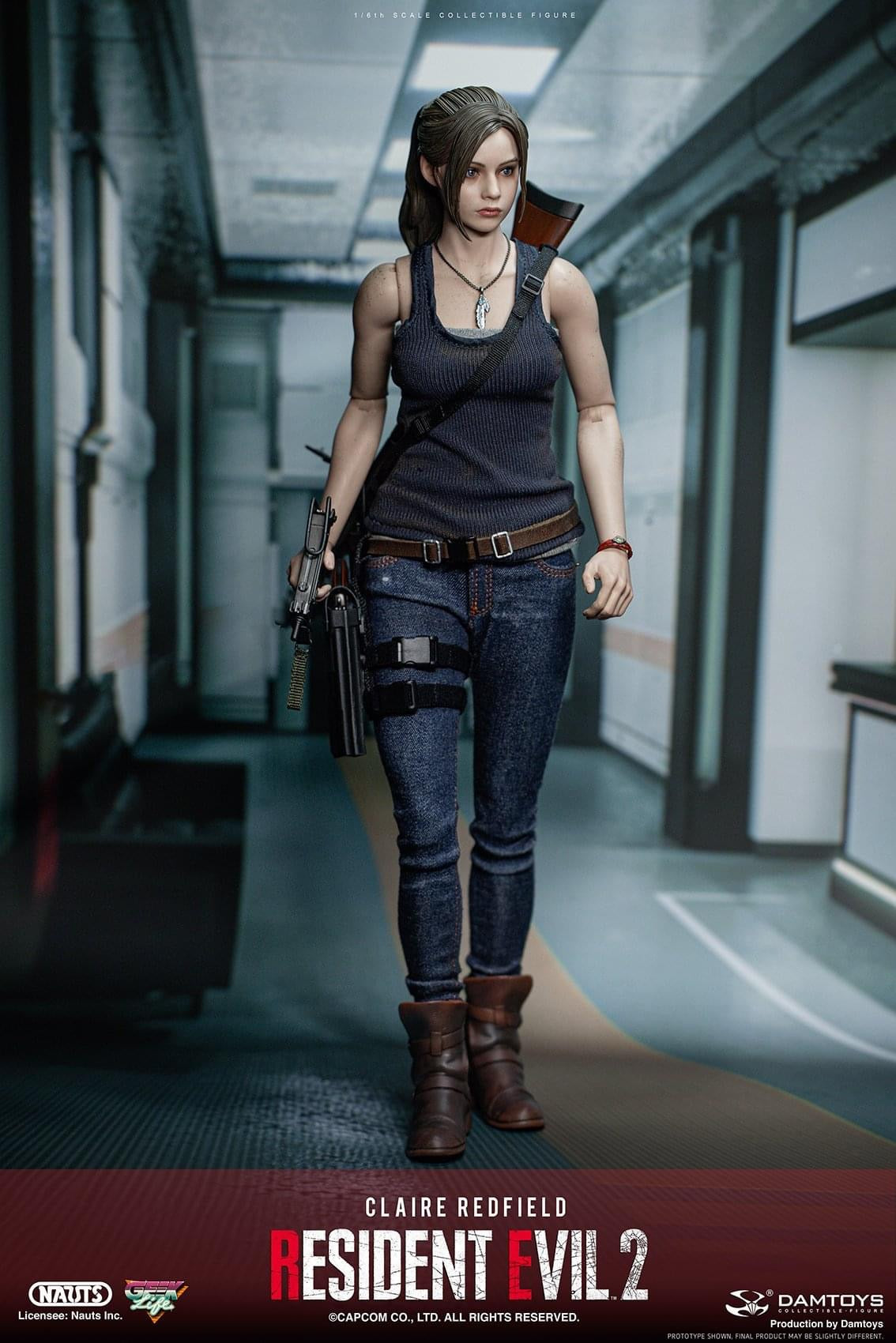 Pedido Figura Claire Redfield - Resident Evil 2 marca Damtoys DMS031 escala 1/6