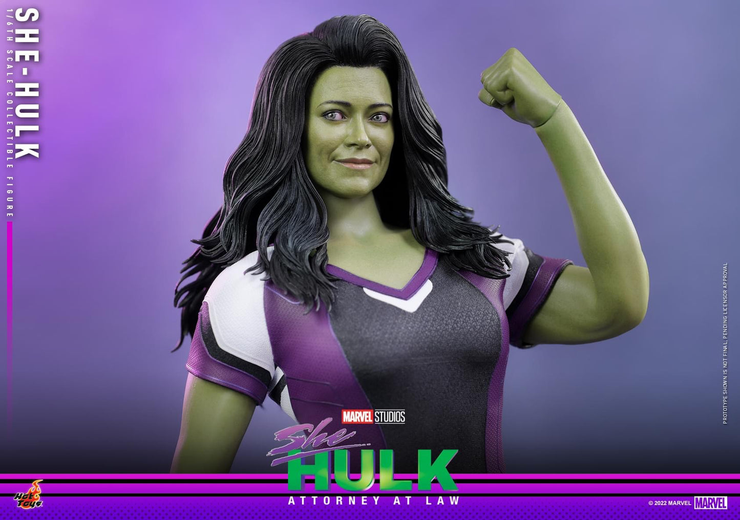 Preventa Figura She-Hulk marca Hot Toys TMS093 escala 1/6