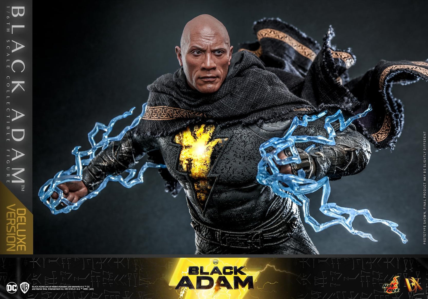 Preventa Figura Black Adam (Deluxe version) marca Hot Toys DX30 escala 1/6