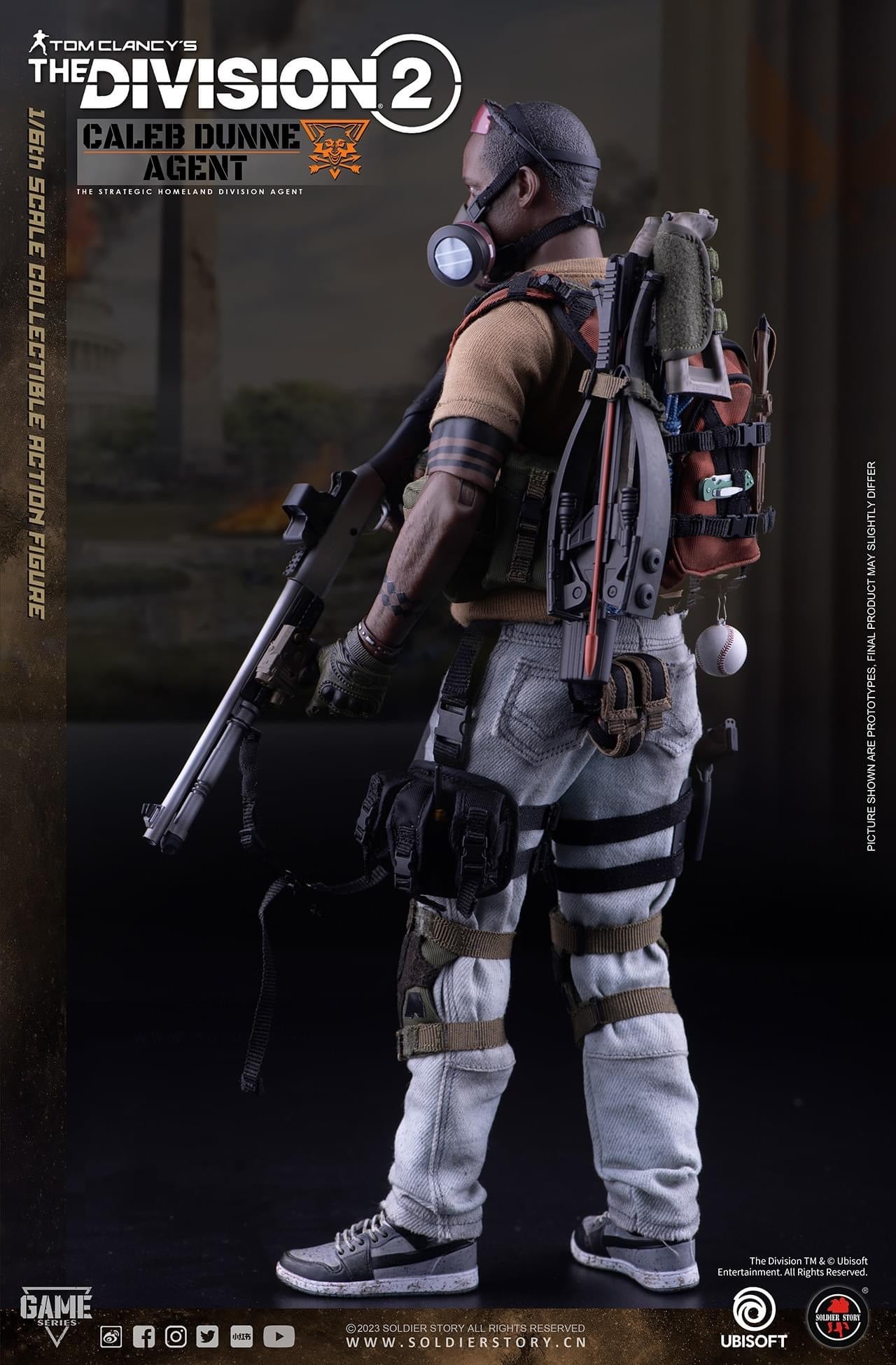 Preventa Figura Agent Caleb Dunne - Ubisoft The Division 2 marca Soldier Story SSG-008 escala 1/6