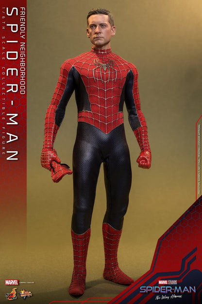 Preventa Figura Friendly Neighborhood Spider-Man - No Way Home marca Hot Toys MMS661 escala 1/6