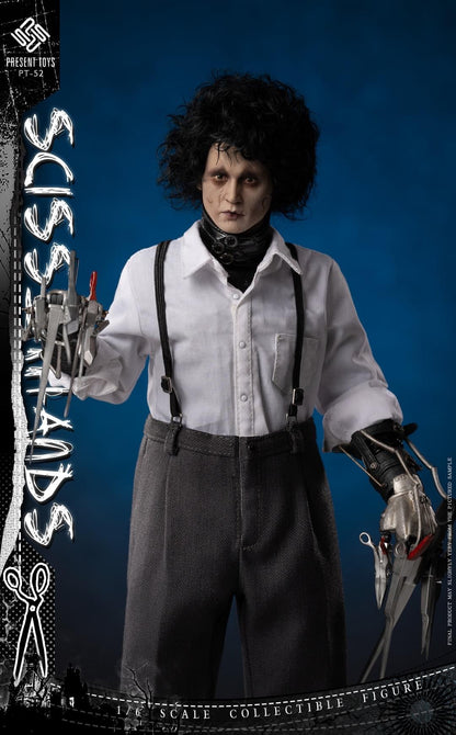 Preventa Figura Scissorhands marca Present Toys SP52 escala 1/6