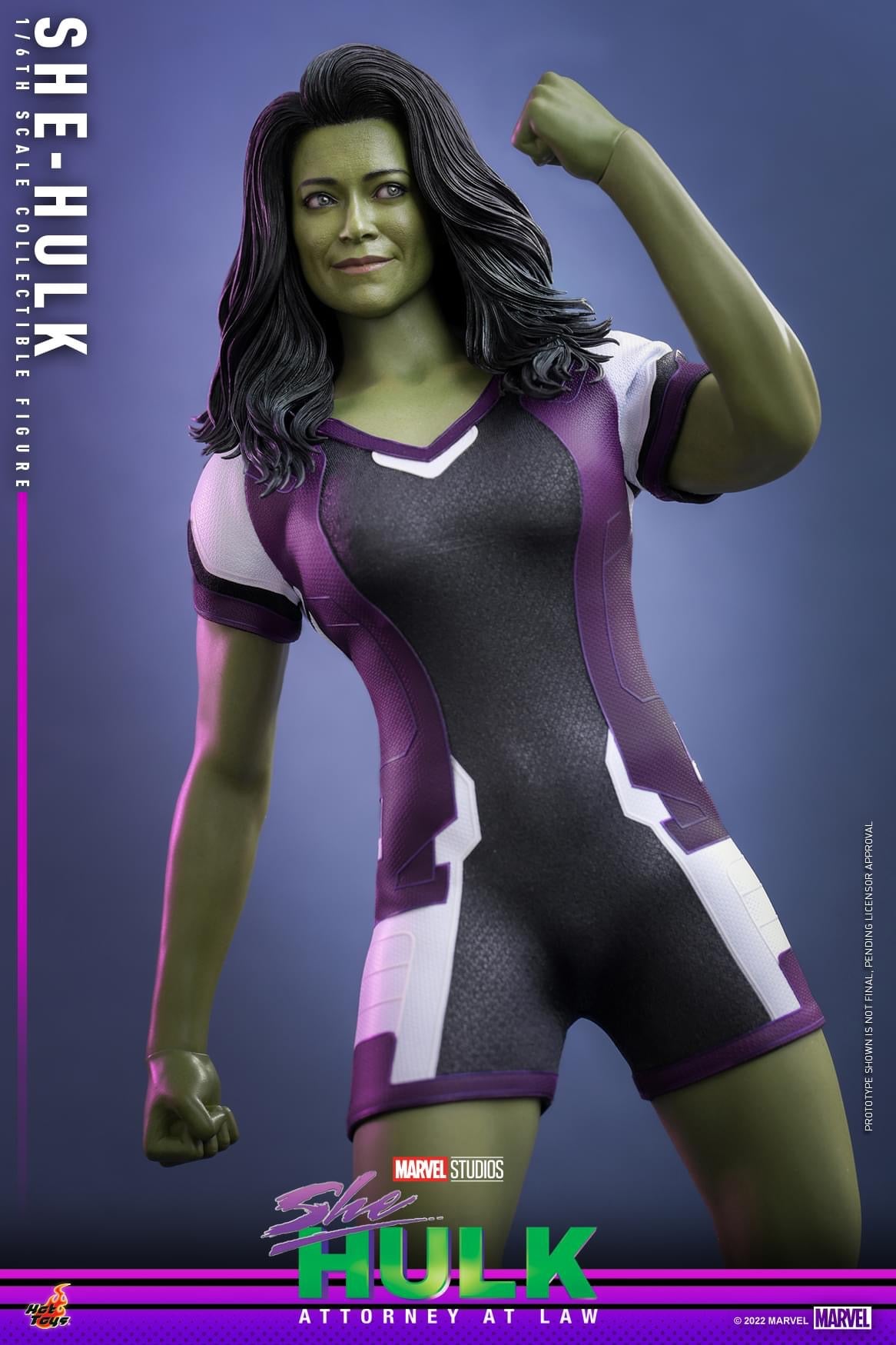 Preventa Figura She-Hulk marca Hot Toys TMS093 escala 1/6