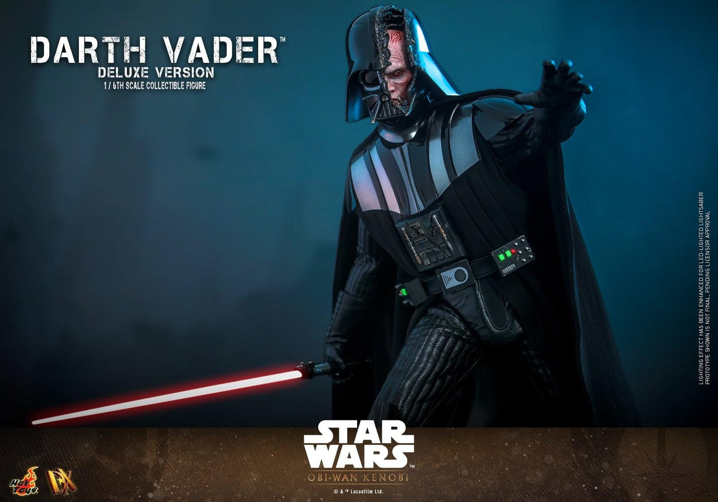 Preventa Figura Darth Vader (Deluxe version) - Star Wars™: Obi-Wan Kenobi Series marca Hot Toys DX28 escala 1/6