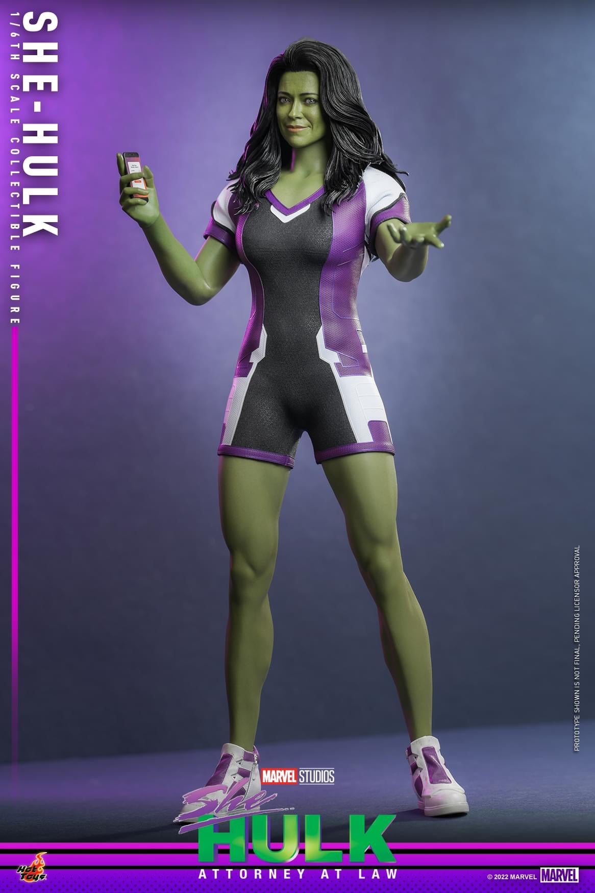 Preventa Figura She-Hulk marca Hot Toys TMS093 escala 1/6