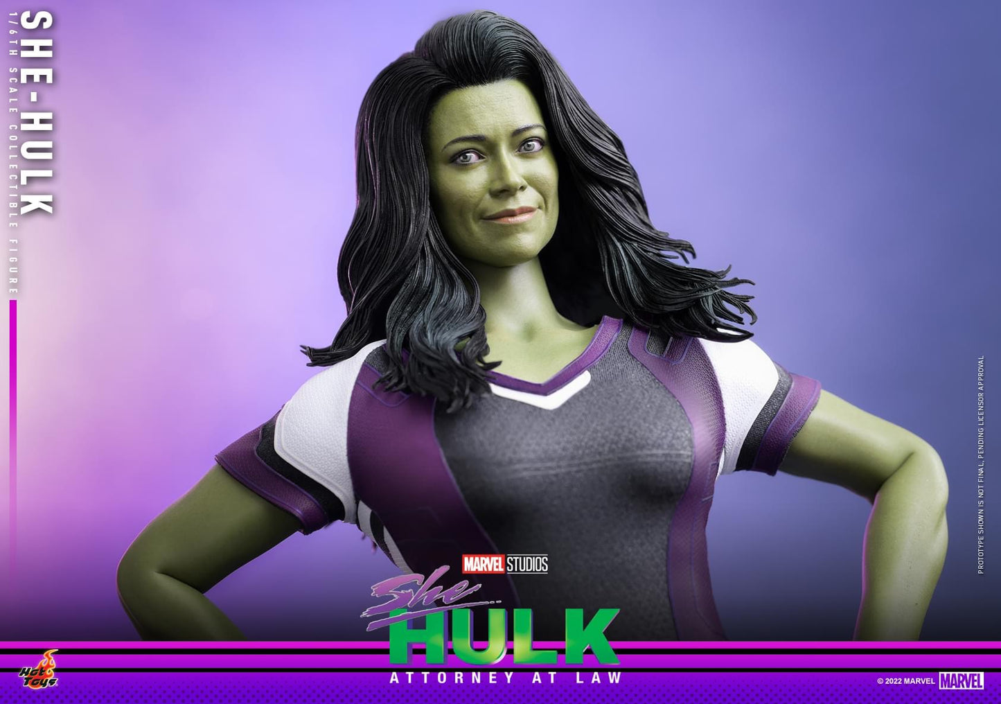 Preventa Figura She-Hulk marca Hot Toys TMS093 escala 1/6