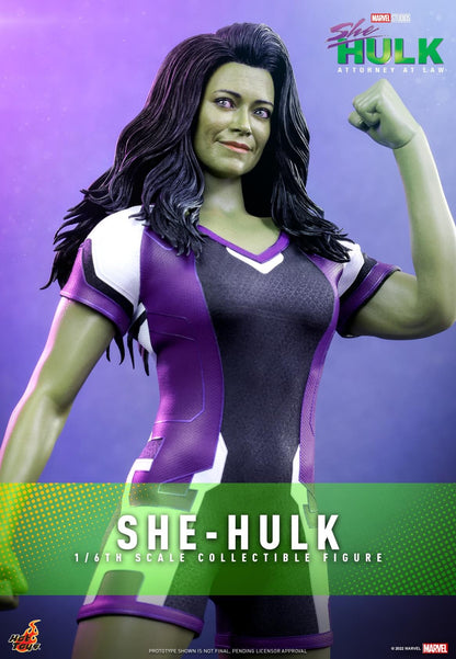 Preventa Figura She-Hulk marca Hot Toys TMS093 escala 1/6