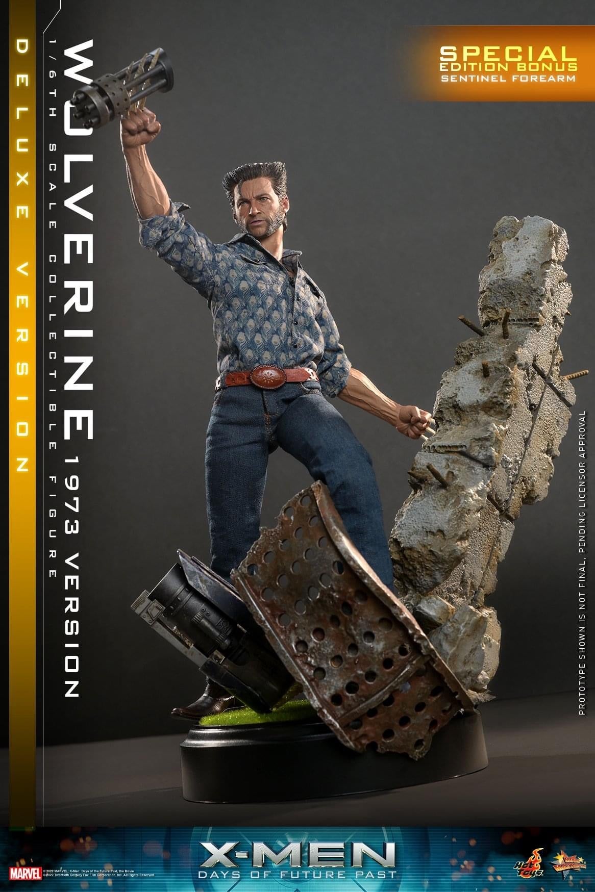 Pedido Figura Wolverine (1973 Version) Deluxe version EXCLUSIVE - X-Men: Days of Future Past marca Hot Toys MMS660 escala 1/6