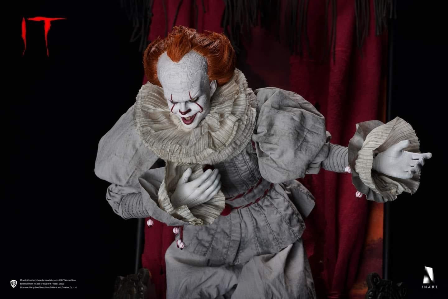 Preventa Figura PENNYWISE (IT) - Premium Edition A marca INART Queen Studios escala 1/6