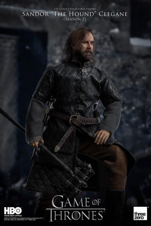 Pedido Figura Sandor “The Hound” Clegane - Game of Thrones Season 7 marca Threezero 3Z0302 escala 1/6