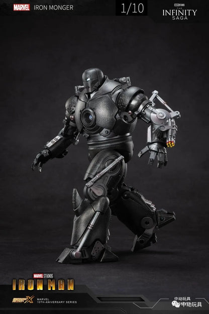 Pedido Figura Iron Monger (LED) - The Infinity Saga marca ZD Toys 1915-01 escala pequeña 1/10 (23 cm)