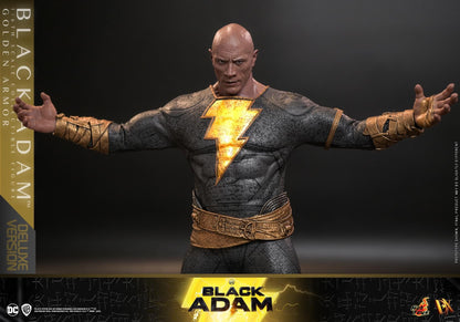 Preventa Figura Black Adam (Golden Armor) marca Hot Toys DX31 escala 1/6