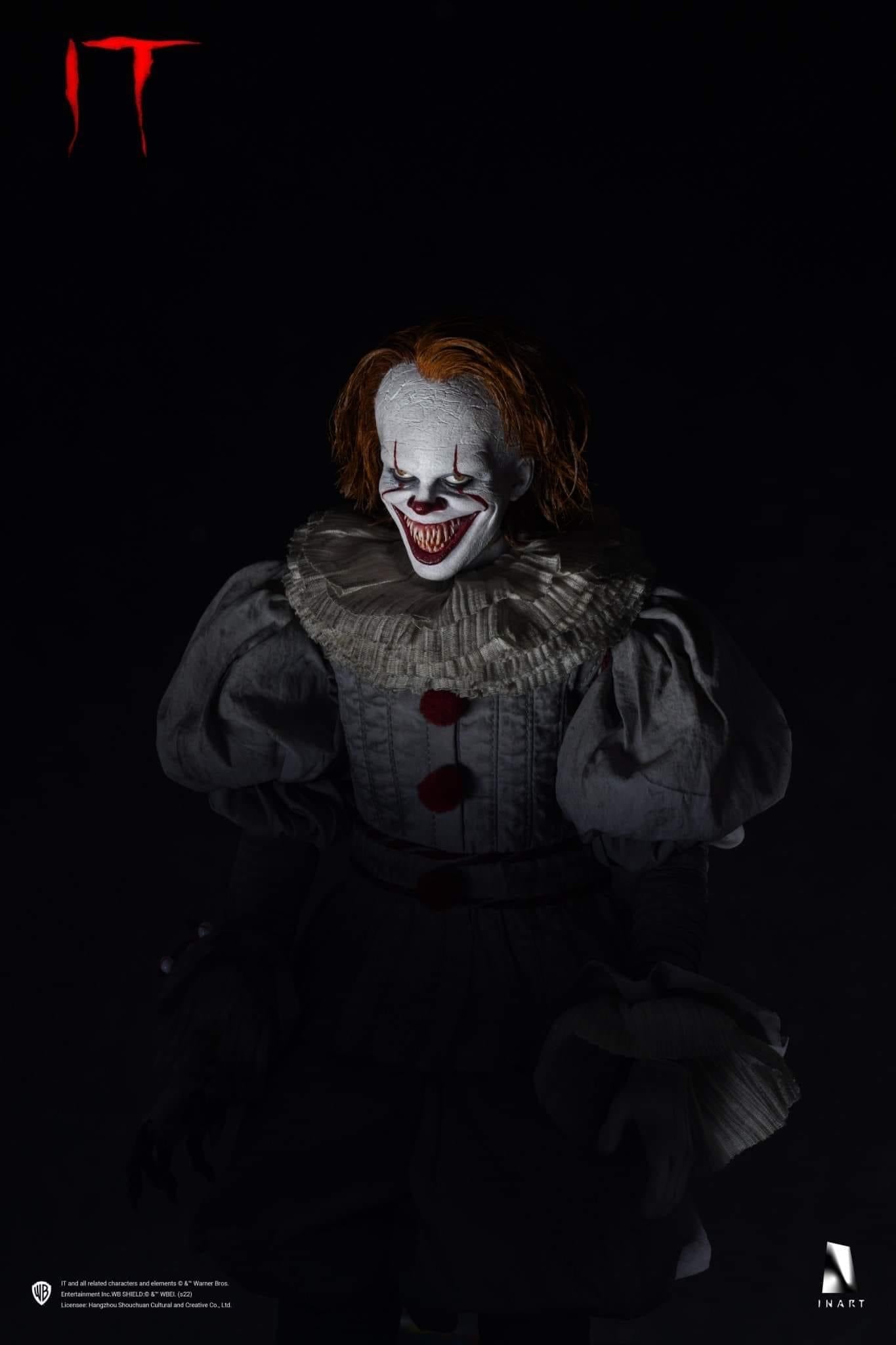 Preventa Figura PENNYWISE (IT) - Deluxe Edition marca INART Queen Studios escala 1/6