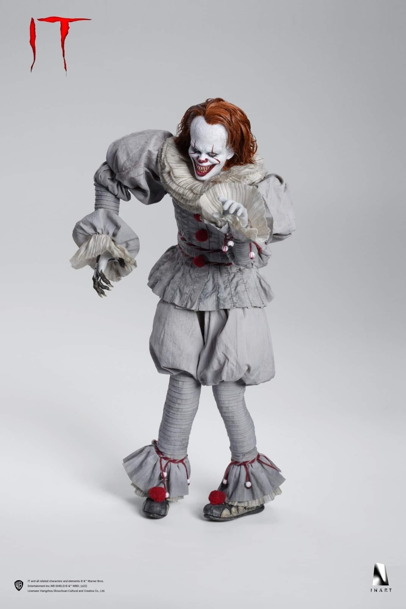 Preventa Figura PENNYWISE (IT) - Deluxe Edition marca INART Queen Studios escala 1/6