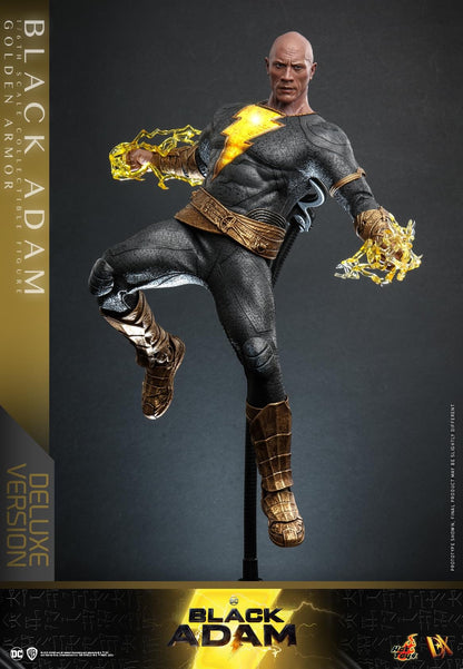 Preventa Figura Black Adam (Golden Armor) marca Hot Toys DX31 escala 1/6