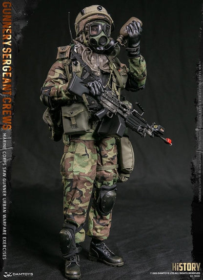 Pedido Figura Gunnery Sergeant Crews - USMC Urban Warfare marca Damtoys 78082 escala 1/6 (BACK ORDER)