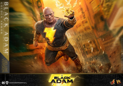 Preventa Figura Black Adam (Golden Armor) marca Hot Toys DX31 escala 1/6