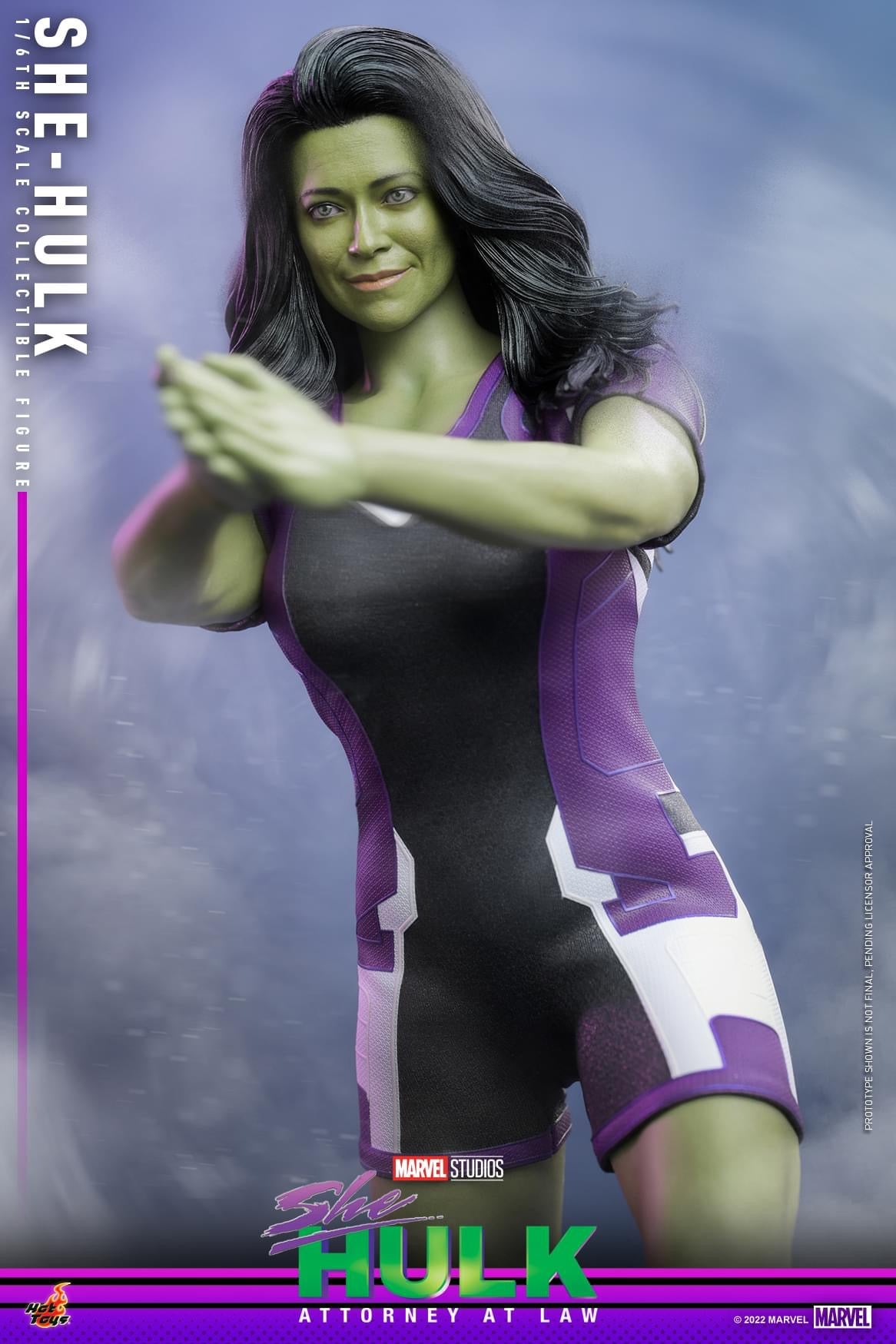 Preventa Figura She-Hulk marca Hot Toys TMS093 escala 1/6