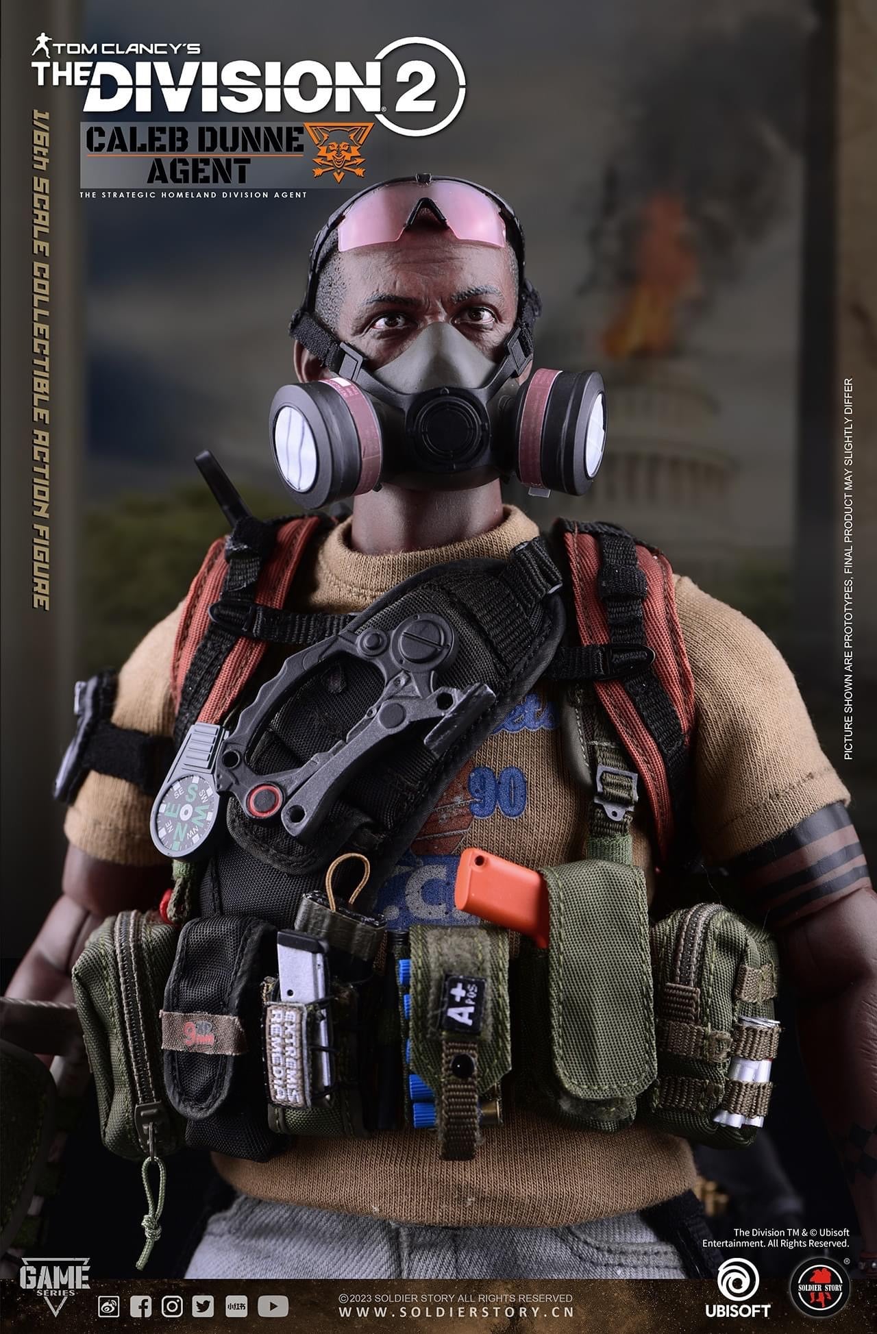 Preventa Figura Agent Caleb Dunne - Ubisoft The Division 2 marca Soldier Story SSG-008 escala 1/6