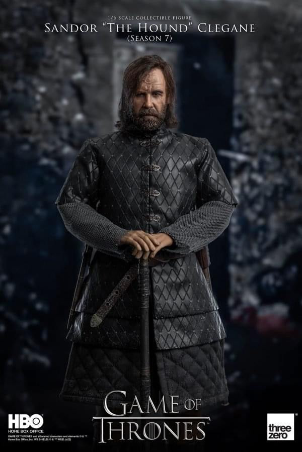 Pedido Figura Sandor “The Hound” Clegane - Game of Thrones Season 7 marca Threezero 3Z0302 escala 1/6