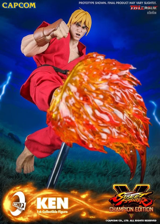 Pedido Figura KEN - Street Fighter V marca Iconiq Studios IQGS-04 escala 1/6